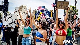 𝗡𝗢 𝗞𝗜𝗡𝗚𝗦 𝗗𝗔𝗬: Thousands Rally in Santa Monica for Nationwide Day of Protest