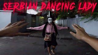 SERBIAN DANCING LADY REAL LIFE ESCAPE 1.0 | Horror Parkour Pov Short | Bubbles 3Run