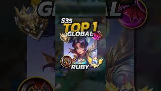 62% Winrate Ruby S35 Build! Mobile Legends #mobilelegends #mlbb #gaming