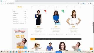 Reactjs Ecommerce Shopping Template Demo