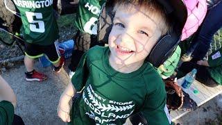 Clark's First Tee-Ball Game