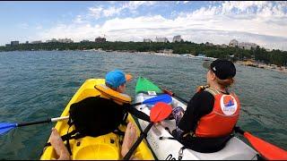 Kayaking with family in Odesa