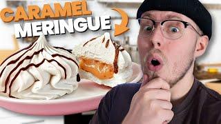 I Made the Next Viral TikTok Dessert - Caramel & Chocolate Meringues!