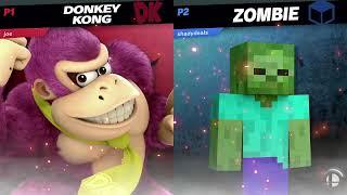 Sera (Steve, Min Min) vs MatsuKatsu (Donkey Kong, Steve) - Final Bracket LQF - WGACCC #12