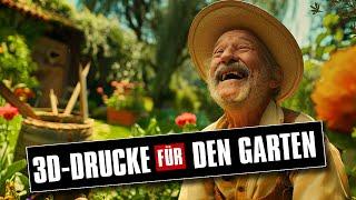 Die besten 3D-Drucke für den Garten: Deine DIY-Lösung für Pflanzen und Werkzeuge! 