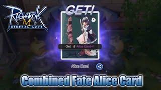 Ragnarok M Eternal Love - Combined Fate Alice Card