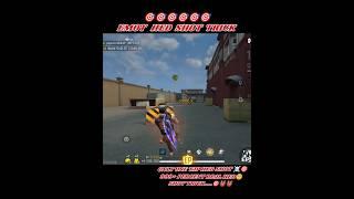 free fire 999+ percent real hed shot trick #freefire#hedshottrick #raistarlive #impossible