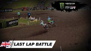 Battle of Giants! Tim Gajser vs Jett Lawrence last 2 laps for the Win | Monster Energy FIM MXoN 2024