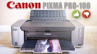 Pros & Cons: Canon PIXMA PRO-100 - The Best Photo Printer?