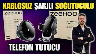 I DID NOT USE LIKE THIS! COOLER WIRELESS CHARGING PHONE HOLDER - ZEEHOO IC70 AND IC80S