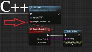 Unreal C++ Node Delegate Parameter