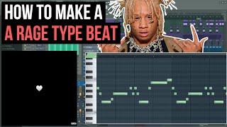 HOW TO MAKE RAGE BEATS/MELODIES FOR TRIPPIE REDD AND K SUAVE