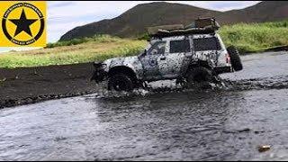 ICELAND HIGHLAND Offroad Crossing by RC 4WD LANDCRUISER TOYOTA HD80 Arctic Truck (Vol.6)