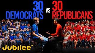 60 Republicans vs Democrats Debate the 2024 Election | Middle Ground