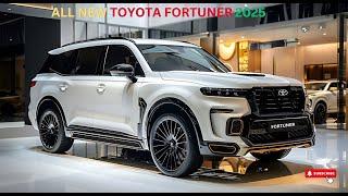 2025 All-New Toyota Fortuner: Luxurious Design with an All-New 48-Volt System!