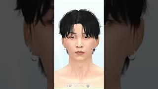 BTS Suga/Agust D as a sim?? |The sims 4 #shorts #thesims #sims4 #cas #kpop #bts #suga #gaming