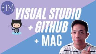 How To Connect Visual Studio With GitHub on Mac!