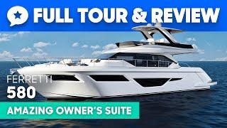 Ferretti 580 Yacht Tour & Review | YachtBuyer