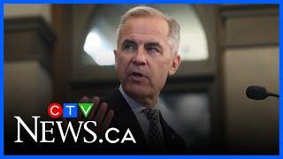 PM Carney announces countermeasures to combat U.S. tariffs | FULL ANNOUNCEMENT