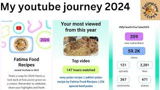 My YouTube journey 2024 || All types Recipes by Fatima Food Recipes