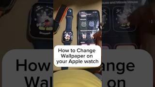 [Apple Watch SE 2ndGen] How to Change Wallpaper on your iwatch #appleuser #tutorial #applewatch