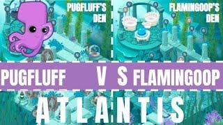 ATLANTIS DENS! Pugfluff Vs. Flamingoop Ep. 5 | Animal Jam