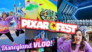 PIXAR FEST AT DISNEYLAND 2024!  NEW FOOD BOOTHS, MERCH & MORE! - Disneyland Vlog #107