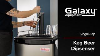 Galaxy Single Tap Kegerator Beer Dispenser