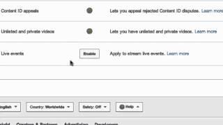 YouTube Live Streaming Tutorial - Enable Your YouTube Account For Live Streaming In 1 Minute