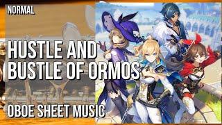 Oboe Sheet Music: How to play Hustle and Bustle of Ormos (Genshin Impact) by Yu Peng Chen