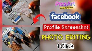 Facebook ID Screenshot Photo Editing | Burning Paper edit | FB ID photo edit |FB viral photo editing