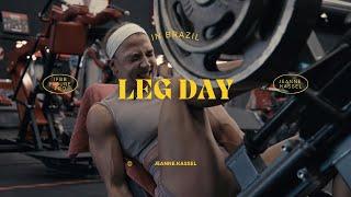 FULL LEG DAY IN BRAZIL - IFBB FIGURE PRO