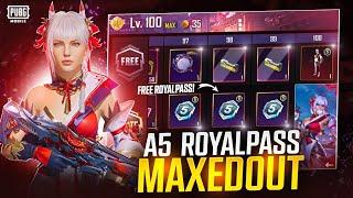 A5 ROYAL PASS/1 TO 100 RP REWARDS  ACE ROYAL PASS LEAKS (ROYAL PASS PUBG MOBILE | BGMI