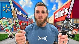 Walmart vs Ollie's BUDGET Fishing Challenge (which is BEST??)