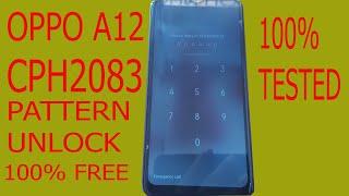 OPPO A12 OPPO CPH2083 PASSWORD UNLOCK FREE TOOL