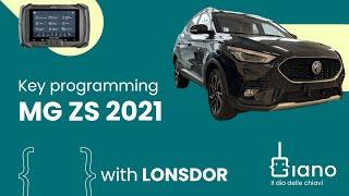 2021 Keyless key programming with LONSDOR - MG ZS