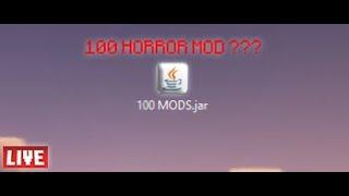 DOMOISH YT  live Stream Playing DOMOISH VS 100 MODS HORROR? (IS IT SCARY) JOIN NOW LIVE .. #live