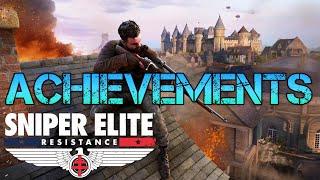 Achievements List REVEALED | Sniper Elite Resistance