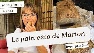 La recette du pain cétogène de Marion Kaplan