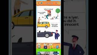 Braindom 2 : Riddles Puzzle Game Level 49 Solution | Who is lying? You're traffic monster