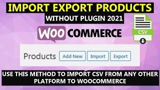 woocommerce import products with images csv Import products from one website to another with CSV