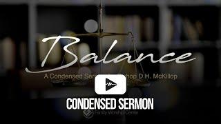 Balance [Condensed Sermon]