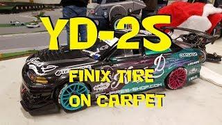 RC RWD DRIFT - Yokomo YD2S - DS RACING FINIX LF3 CARPET (Setup)