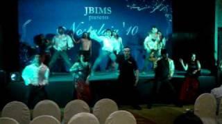 Sagar Nikam in JBIMS Dance Performance