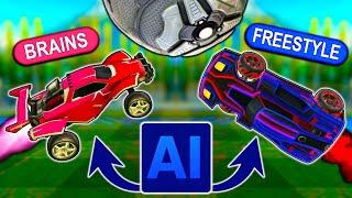 Can my Freestyle BOT beat the SMARTEST AI in Rocket League?