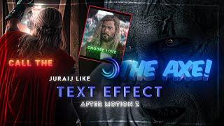 AE inspired @juraijeditzz Like Text effect ( XML + Preset ) For your Edit