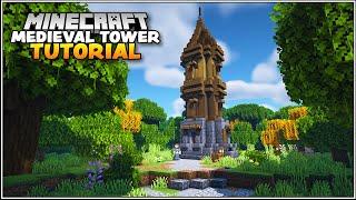 Minecraft Medieval Tower Tutorial [How to Build]