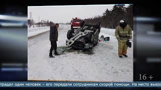 07.03.2025 Автомобиль перевернулся в Долинском районе