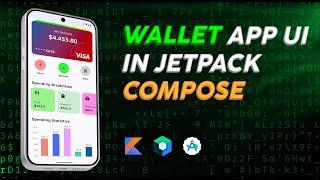 Build a Wallet App UI in Jetpack Compose  - (1)