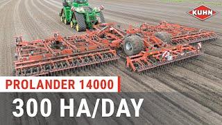 The ideal tool for inter-crop management – PROLANDER 14000 – KUHN